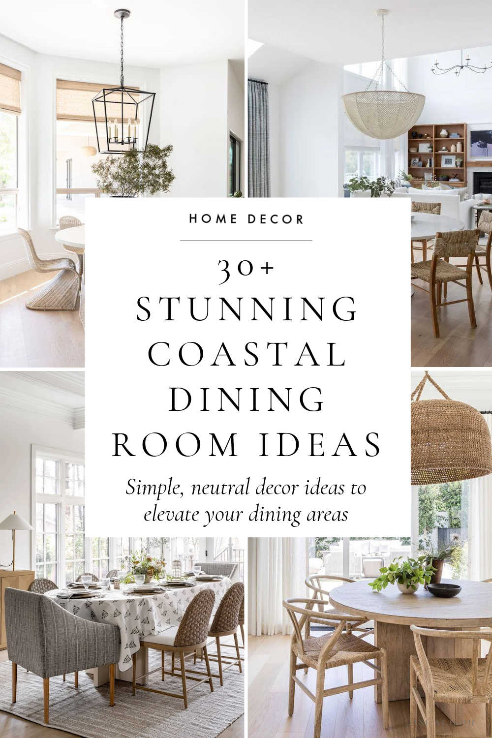 Modern Coastal Dining Room Ideas and Trends for 2026 – jane at home