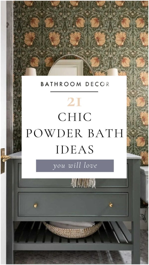 From statement mirrors to dramatic wallpaper, these powder room ideas prove that very small bathrooms can be the most stylish spots in your home.