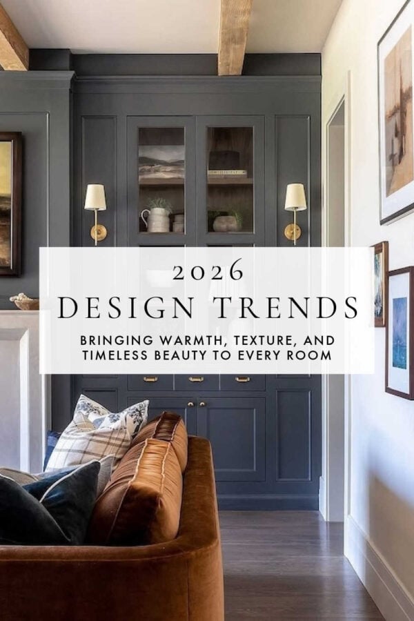 A look at the top home decor trends for 2026 — curved furniture, textured walls, warm neutrals, ambient lighting, and wellness-inspired design ideas for a beautifully cozy home - 2026 decor trends - home decor inspo