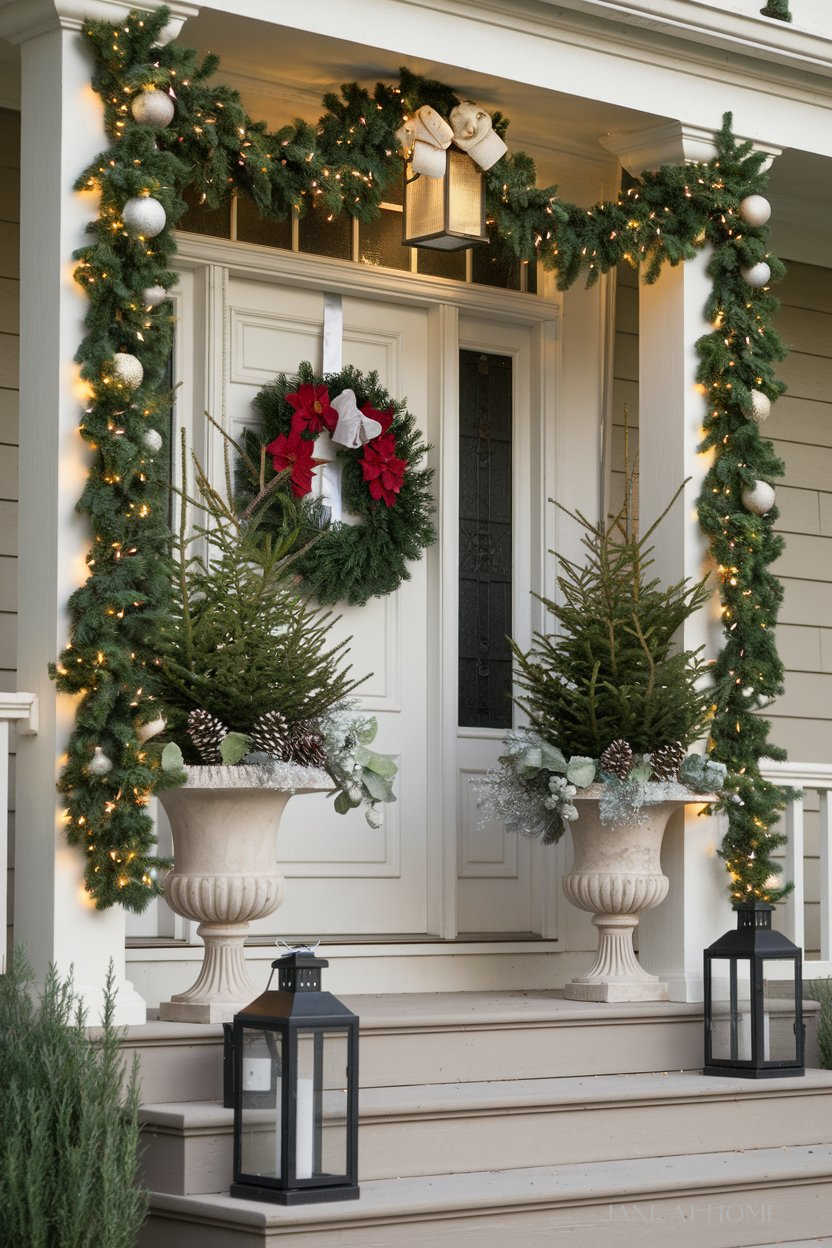Porch christmas 2025