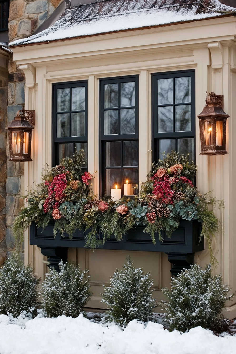 25+ Stunning Christmas Porch and Outdoor Decor Ideas for 2025 – jane at ...