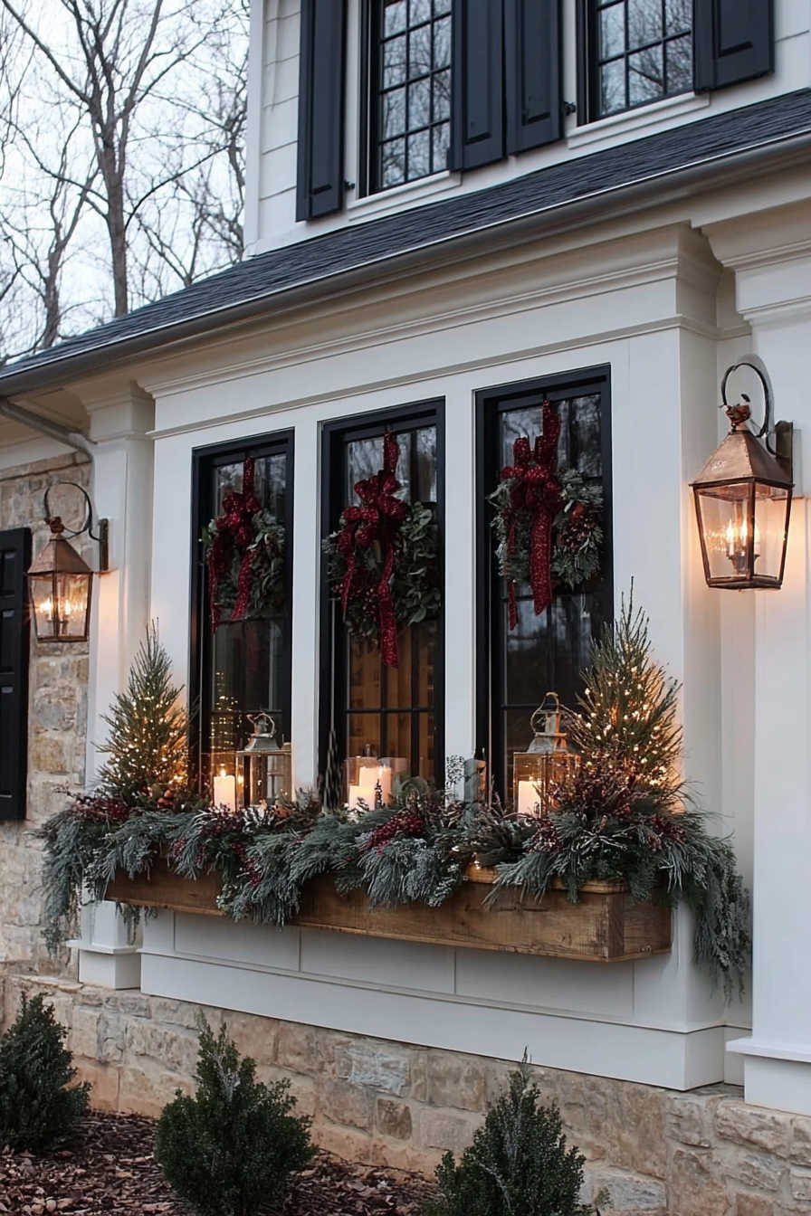 25+ Stunning Christmas Porch and Outdoor Decor Ideas for 2025 – jane at ...