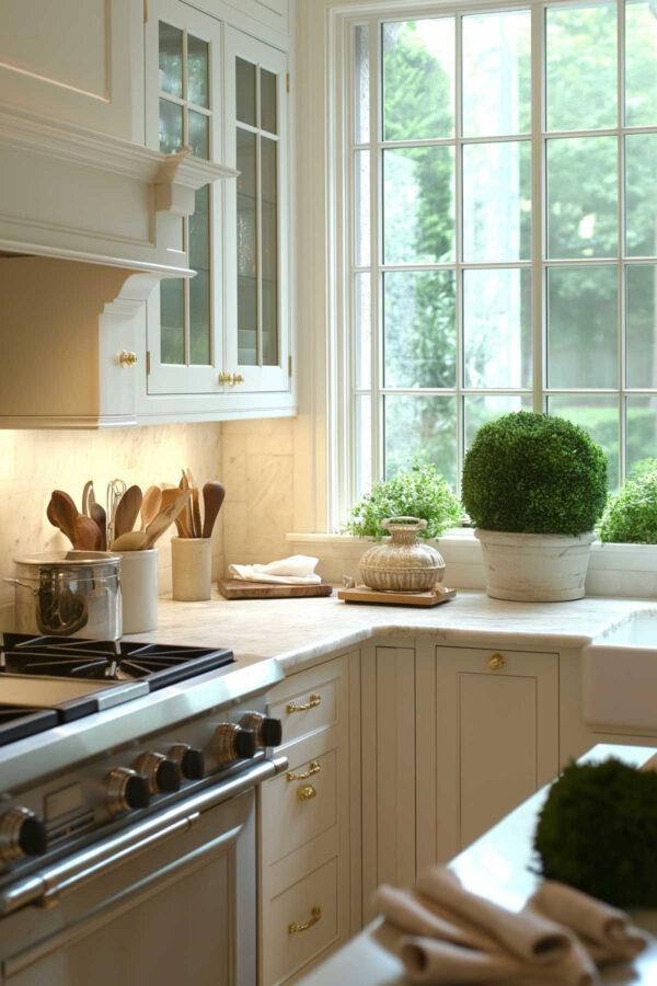 Beautiful coastaluxe kitchen - Jane at Home