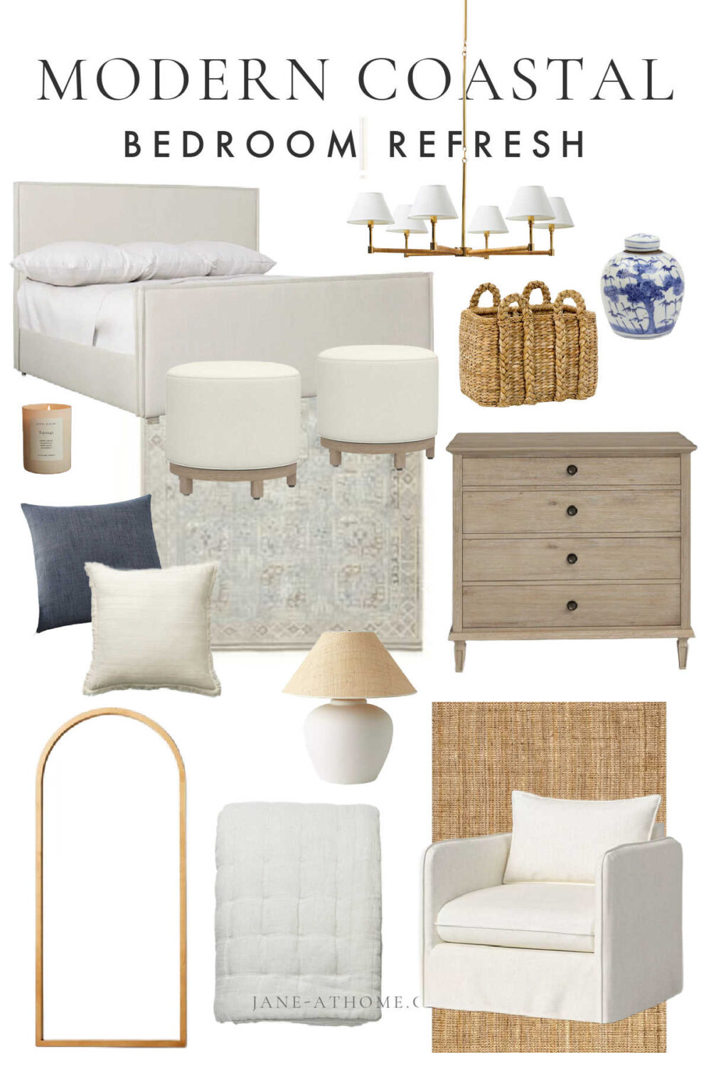 Modern Coastal Bedroom Ideas for Small and Primary Bedrooms – jane at home