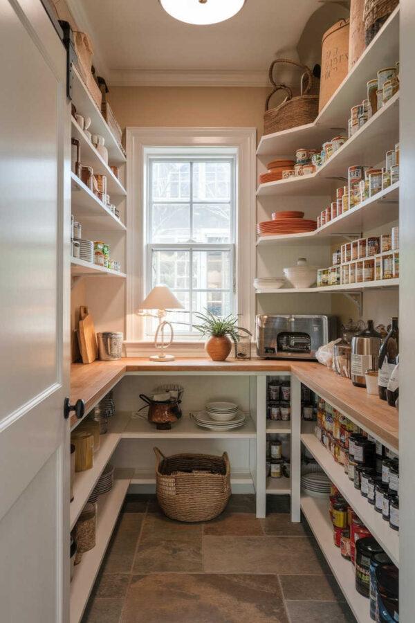 Beautiful kitchen pantry organization ideas and inspiration - Jane at Home