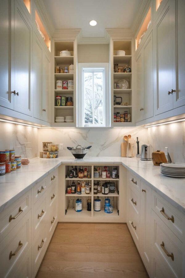 Beautiful kitchen pantry organization ideas and inspiration - Jane at Home