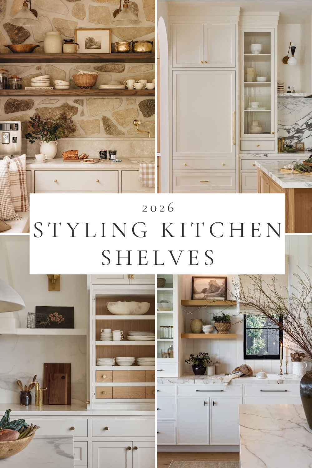 How to Style Kitchen Shelves: Simple, Beautiful Ideas for a Collected ...