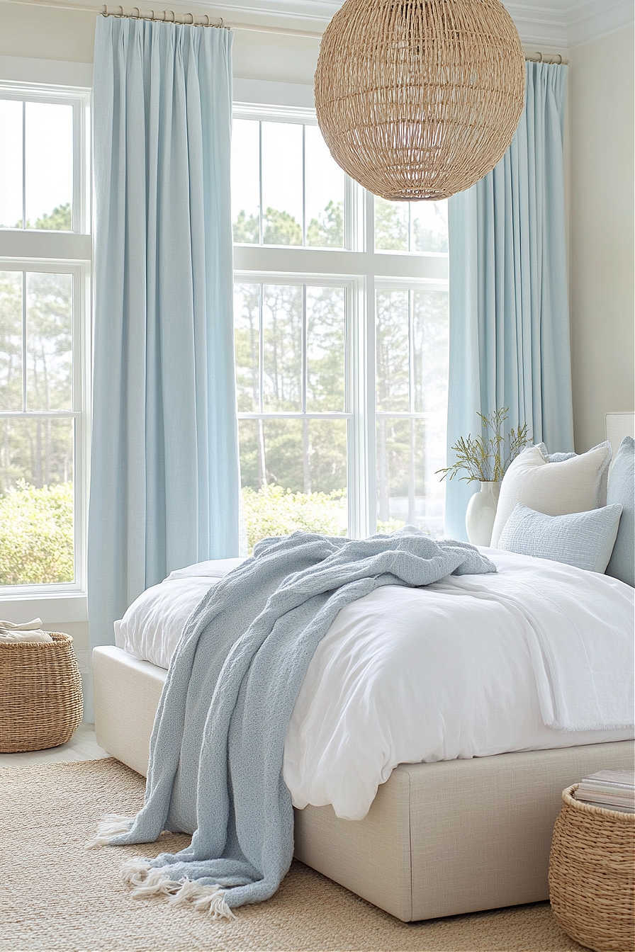 Beautiful Blue Bedroom Ideas for Small and Master Bedrooms – jane at home