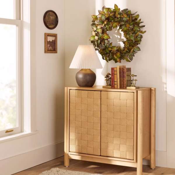 target fall 2026 magnolia hearth and hand decor release date collection entryway table decor wreath