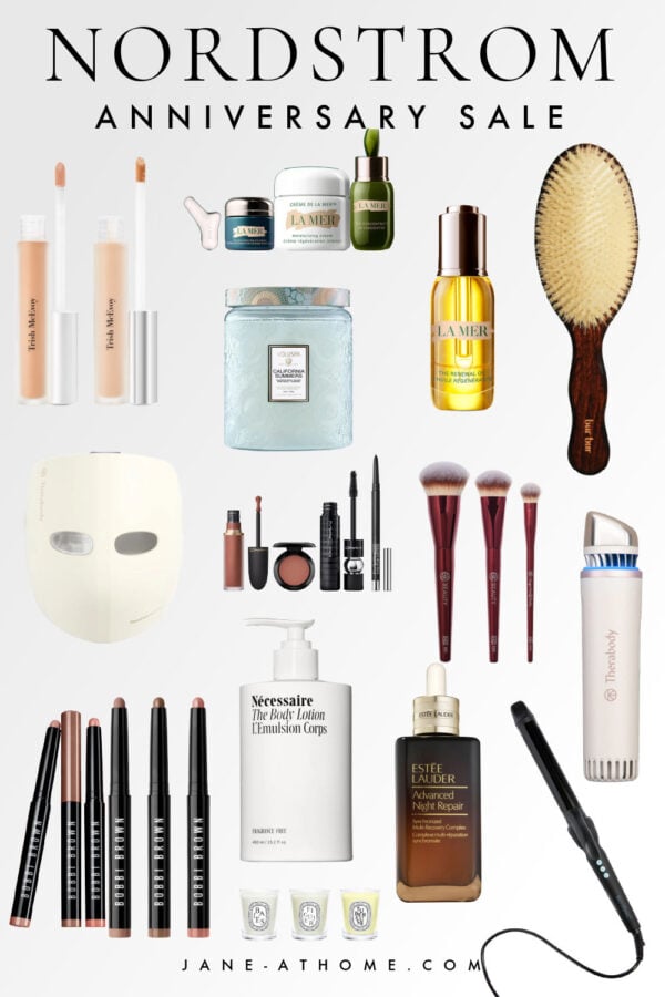 All the best Nordstrom Anniversary Sale 2026 deals, including beauty exclusives, makeup, hair care, skincare, and more, with sale dates, levels, schedule, an exclusive early access preview, and shopping guide - jane at home
