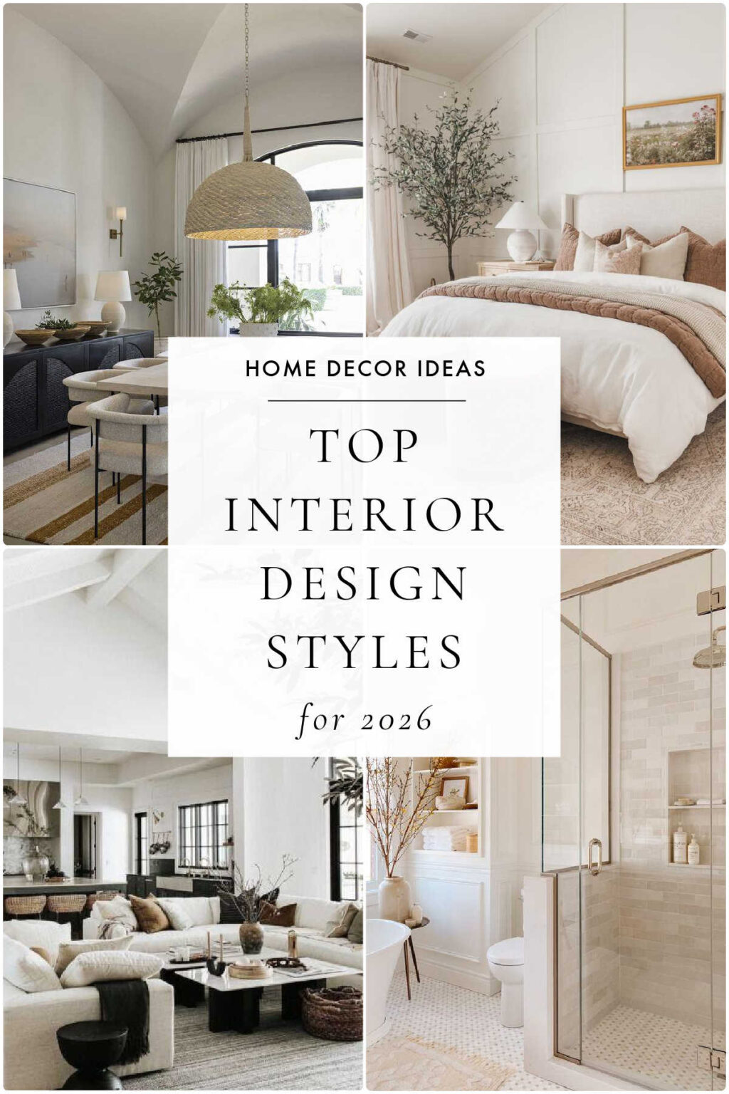 Top Interior Design Styles of 2026: Trends That Define Modern Spaces