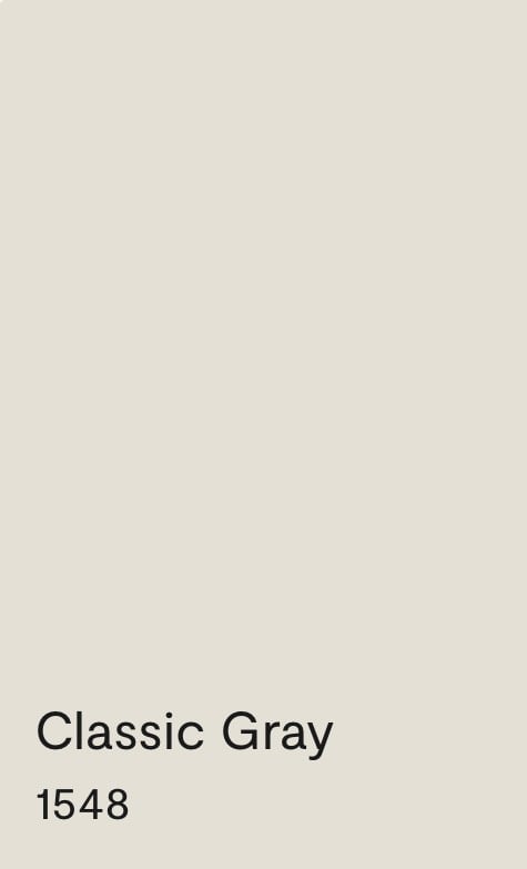 Benjamin Moore Classic Gray