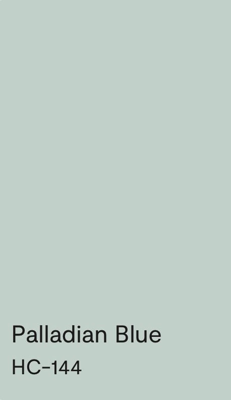 Benjamin Moore Palladian Blue