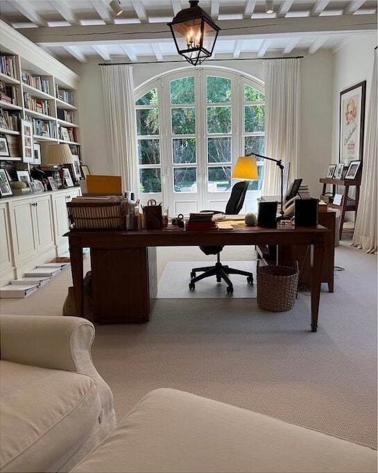 nancy meyers home office